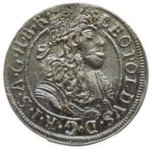 Leopold I. 1657-1705, 3 krejcar 1688 Hall