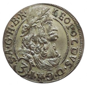Leopold I. 1657-1705, 3 krejcar 1693 Hall