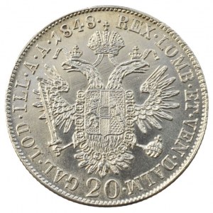 Ferdinand V. 1835-1848, 20 krejcar 1848 A