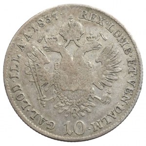 Ferdinand V. 1835-1848, 10 krejcar 1837 A
