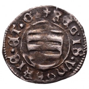Zikmund Lucemburský 1387-1437, denár B-.L