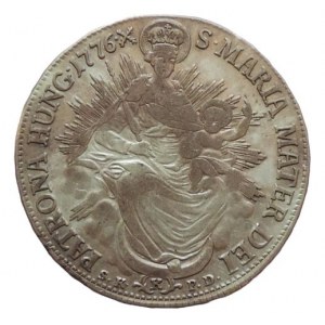 Marie Terezie 1740-1780, 1/2 tolar křížový 1776 SK-PD/K