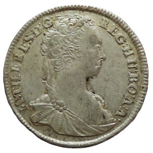 Marie Terezie 1740-1780, XV krejcar 1744 KB