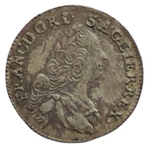 František I. Lotrinský 1745-1765, 1 krejcar 1758 KB