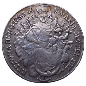 Josef II. 1780-1790, tolar 1783 B
