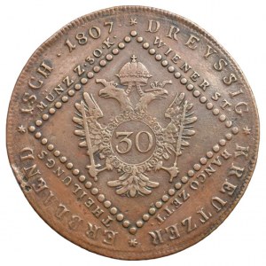 František II., 30 krejcar 1807 S