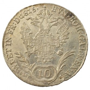 František II., 10 krejcar 1815 B