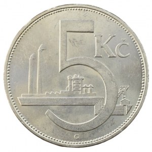 ČSR 1918-1938, 5 Kč 1929