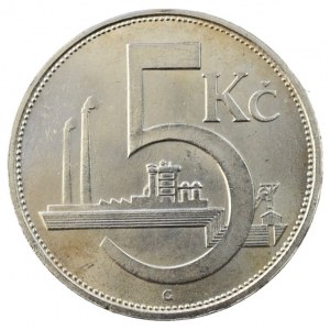 ČSR 1918-1938, 5 Kč 1930