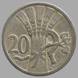 ČSR 1918-1938, 20 hal. 1929