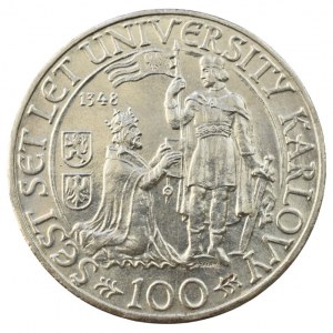 ČSR 1945-1992, 100 Kč 1948 Univerzita
