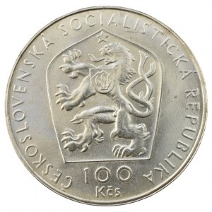 ČSR 1945-1992, 100 Kč 1976 Kaplan