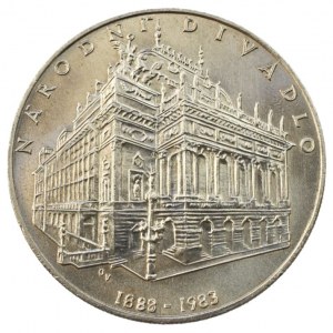 ČSR 1945-1992, 100 Kč 1983 Národní Divadlo