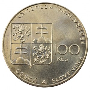 ČSR 1945-1992, 100 Kč 1990 Velká Pardubická