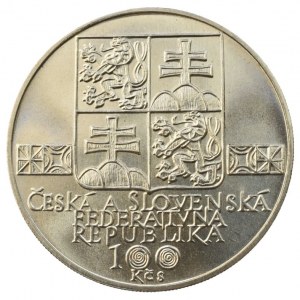 ČSR 1945-1992, 100 Kč 1993 Muzeální slovenská společnost