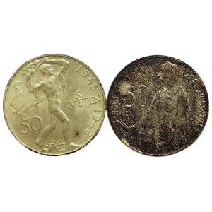 ČSR 1945-1992, 50 Kč 1947 SNP + 50 Kč 1948 květnové povstání