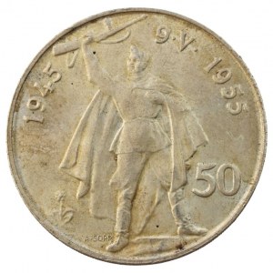 ČSR 1945-1992, 50 Kč 1955 Výročí osvobození