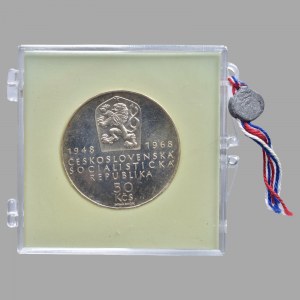ČSR 1945-1992, 50 Kč 1968 50 let republiky