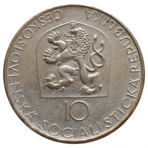 ČSR 1945-1992, 10 Kč 1968 Národní divadlo