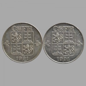 ČSR 1945-1992, 2 Kč 1991