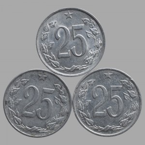 ČSR 1945-1992, 25 hal. 1962