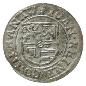 Hanau Lichtenberg, Johann Reinhard 1599-1625, 3 krejcar b.l. s titl. Rudolfa II. SJ 2219/1091