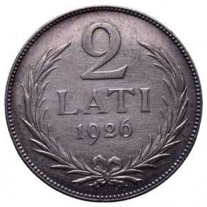 Lotyšsko, I.republika, 1918 - 1940, 2 Lati 1926