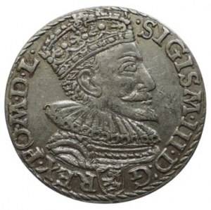 Polsko, Zikmund III. Vasa 1587-1632, III groš 1594 Malbork