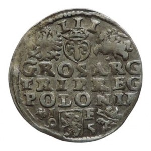 Polsko, Zikmund III. Vasa 1587-1632, III groš 1595 IF Lublin