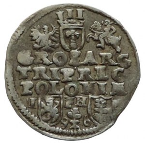 Polsko, Zikmund III. Vasa 1587-1632, III groš 1596 Poznaň