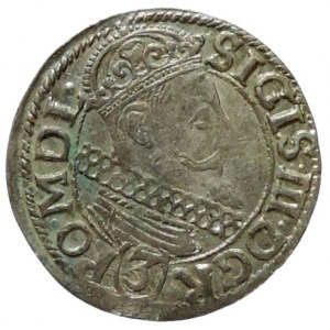 Polsko, Zikmund III. Vasa 1587-1632, 3 krejcar 1617 Krakow