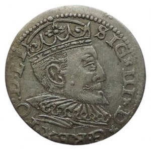 Polsko-Riga, Zikmund III. Vasa 1587-1632, III groš 1595