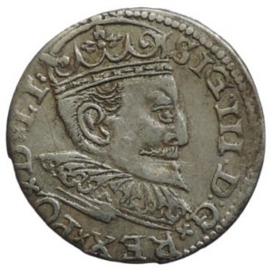 Polsko-Riga, Zikmund III. Vasa 1587-1632, III groš 1596