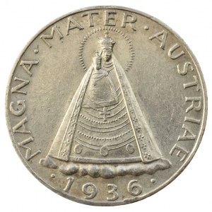 Rakousko, 5 schilling 1936