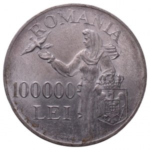 Rumunsko, Michal 1940-1947, 100.000 Lei 1946