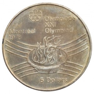 Kanada, 5 dollars 1976