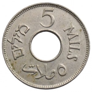 Palestina, 5 mils 1934