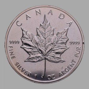 Kanada, 5 dollars 1996