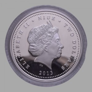 Niue, 2 dollars 2013