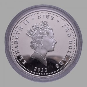 Niue, 2 dollars 2013