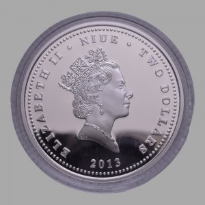 Niue, 2 dollars 2013