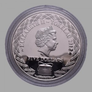 Tokelau, 5 dollars 2012