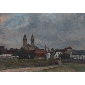 Johannes Hänsch (1875-1945), Blick auf die Basilika in Krzeszów