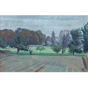 Basile Poustochkine (1893 Moskau - 1973 Neuilly sur Seine), Landschaft