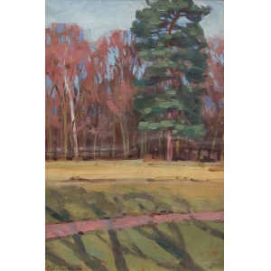 Basile Poustochkine (1893 Moscow - 1973 Neuilly sur Seine), Autumn Landscape