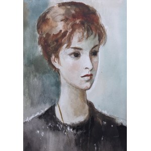 Jan Marcin Szancer (1902 Kraków-1973 Warsaw), Portrait of a woman