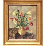 Igor Talwinski (1907 Warsaw - 1983 Paris), Flowers in a Vase