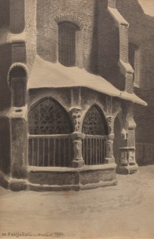 Stanisław Fabijański (1865 Paryż - 1947 Kraków), Kaplica Ogrojcowa przy kościele św. Barbary w Krakowie, 1921