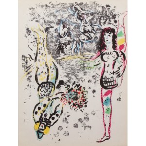 Marc Chagall (1887 Łoźno k. Witebska-1985 Saint-Paul de Vence), Tancerka