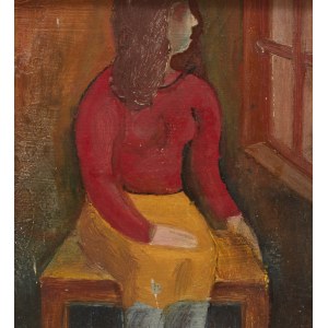 Ryszard Stryjec (1932 Lipniszki k. Lidy-1997 Gdańsk), Kobieta przy oknie